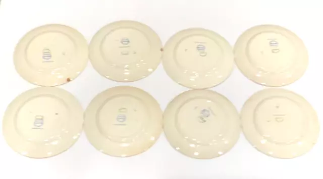 8 ROYAL WINTON GRIMWADES OLD COTTAGE CHINTZ ENG BREAD PLATES Floral Roses 6 3/8” 7