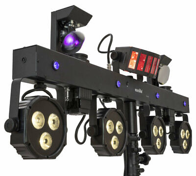 Impianto luce EUROLITE LED KLS LASER Bar Next FX-Lichtset UV Strobe Borsa 