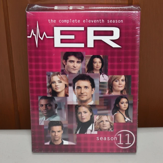 ER: THE COMPLETE Eleventh Season Noah Wyle 2008 DVD Free UK