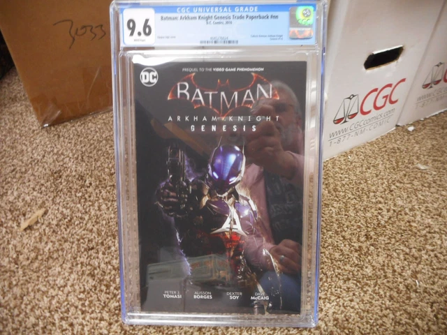 Batman Arkham Knight Genesis Trade Paperback nn 1 Graphic Novel cgc 9.6 DC 2016