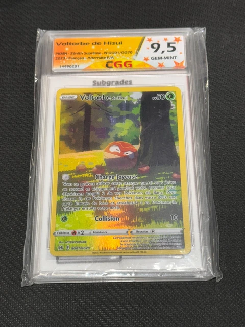 CARTE POKEMON VOLTORBE De Hisui - GG01/GG70 - Zenith Suprême FR EUR 2,00 - FR