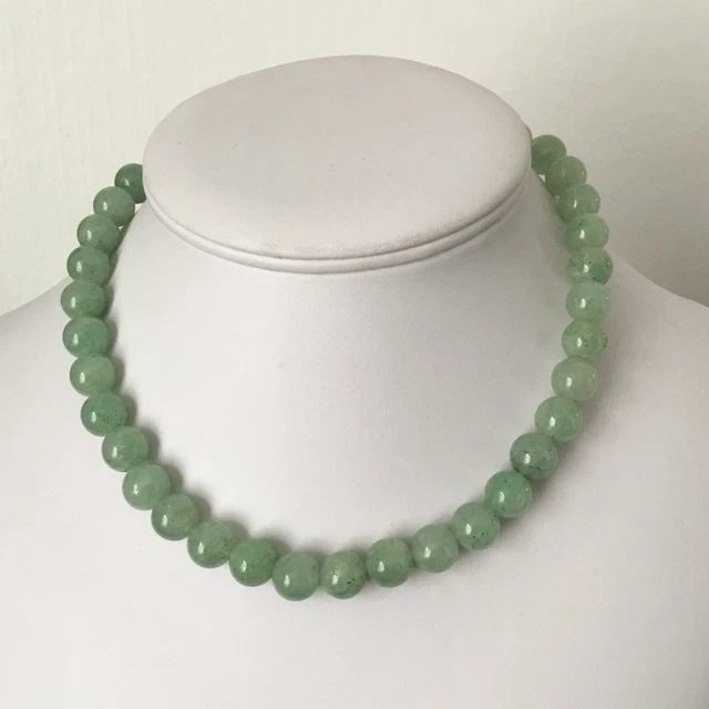 Collier Vintage En Pierres Dures - Bijou Ancien Français - Très Bon état