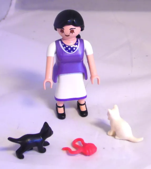 PLAYMOBIL Special Milka 70164 Sonderedition Promo Frau mit 2 Kätzchen #24