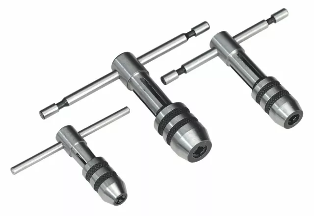 Sealey AK9799 T-Handle Tap Wrench Set 3pc