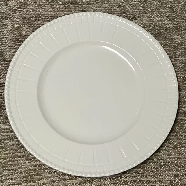 RICHARD GINORI ICARO LOT of 4 DINNER PLATES WHITE 10 3/4"