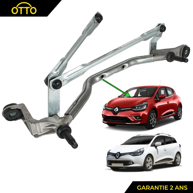 Kit Tringlerie Essuie-glace Renault – Moteur + Liens + Douilles Plastique – Neuf – Fabriqué En France