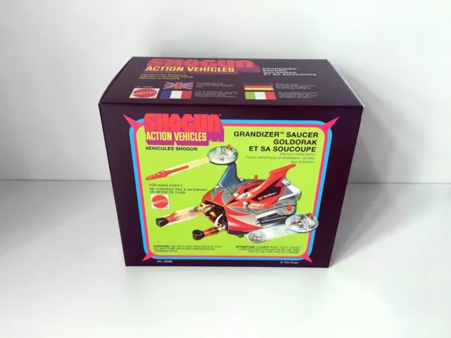 Goldrake REPRO BOX Shogun Warriors GA-37 Grendizer Goldorak Popy