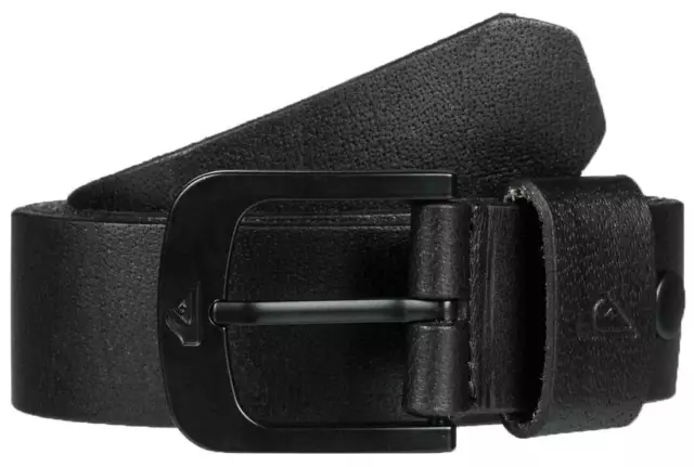 Quiksilver Everydaily Leather Belt - Black - New