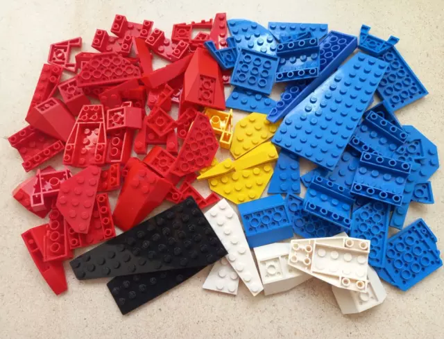 Lego: Lot de 80 cockpits, ailes en tout genre et de toute dimension.
