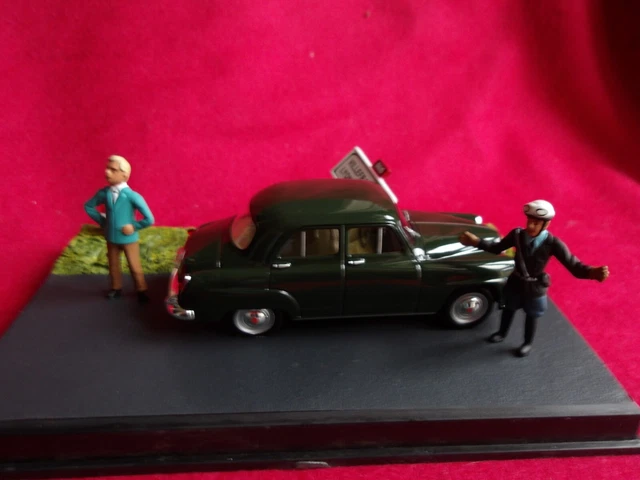 Modèle Réduit Altaya 1/43 Simca 1501S - Étape 17 Lyon, La Route Bleue, Neuf, édition Limitée Avec Boîtier