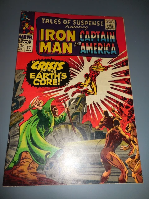 1967 Marvel Tales of Suspense #87 VF/NM 9.0 Iron Man Captain America