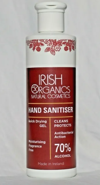 Disinfettante per le mani/prodotti organici irlandesi con alcol al 70%...