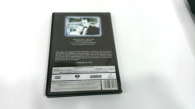PARADISE PROCESS DVD Alfred Hitchcock £20.11 - PicClick UK