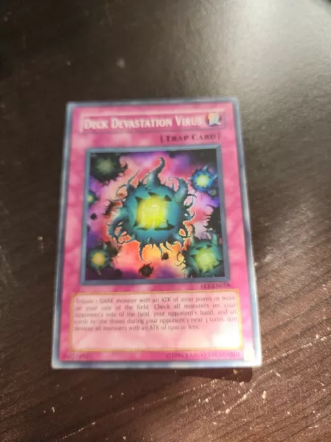 Yugioh! Deck Devastation Virus - FET-EN058 - Super Rare - Unlimited Edition y14