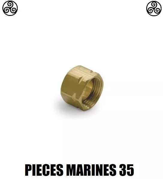 ECROU OLIVE 1/4" NPT x 3/8" HF5526 SEASTAR TELEFLEX