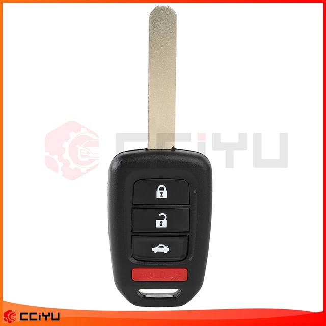 For Honda Accord Civic 2016 2017 2018 Remote Keyless Entry Key Fob 4 Buttons