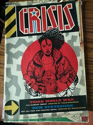 2000 AD Crisis UK Comic - issue 1-5, 7, 10, 11, 13, 14, 15