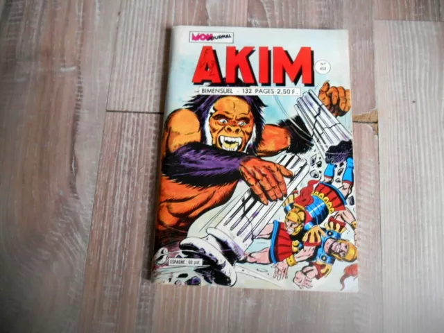 Akim Numero 454, Petit Format, Mon Journal, Semic, Comics Juillet 1978