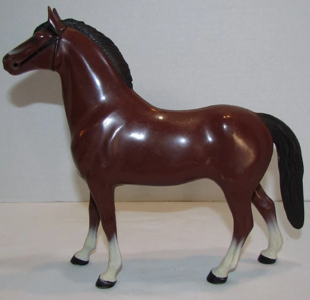 Vintage Hartland Brown Bay Walking Horse White Legs, Wyatt Earp