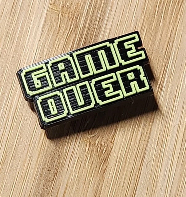 VIDEO GAME Crocs Charm Charm for Crocs GAME OVER Croc Charm Game Over Shoe Charm