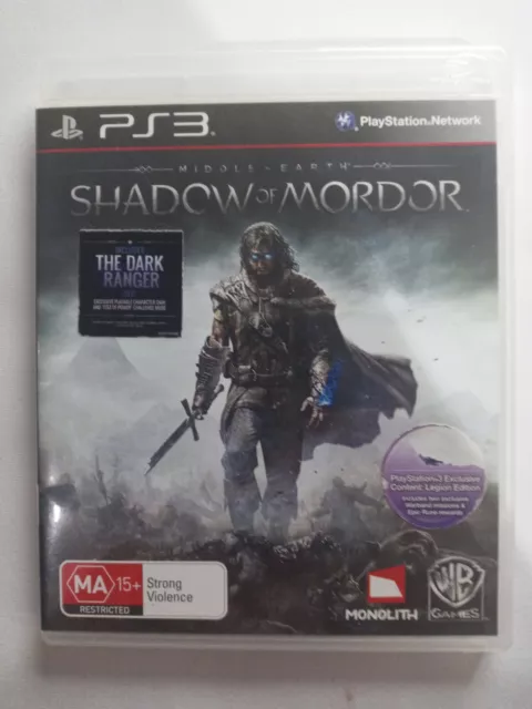 MIDDLE EARTH: SHADOW of Mordor - PlayStation 3 / PS3 Game $5.99 - PicClick  AU