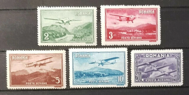 Rumänien 1931 Mi.Nr. 419-423 postfrisch mit Falz