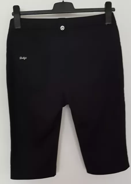 Daily, Damen- Golfhose, (Capri) Schwarz, Gr. 38