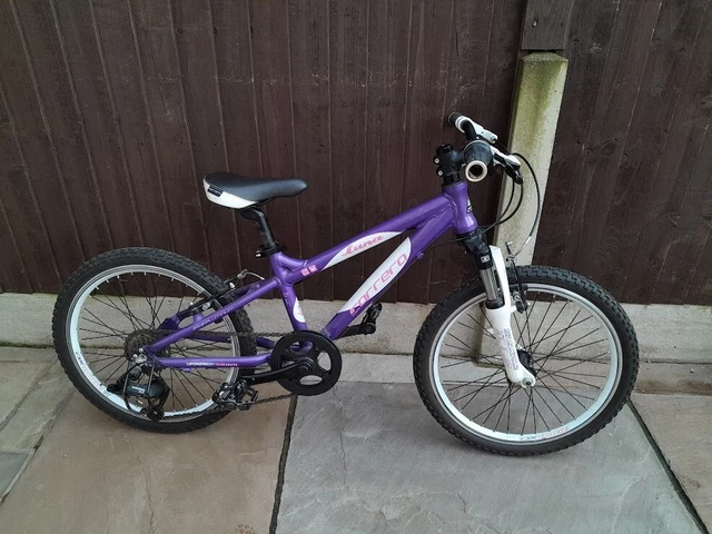 CARRERA LUNA 24 Girls Boys Purple Mountain Bike. 24