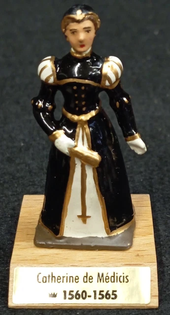 Figurine Vertunni - Catherine De Médicis, Reine De France - Soldat De Plomb Peint