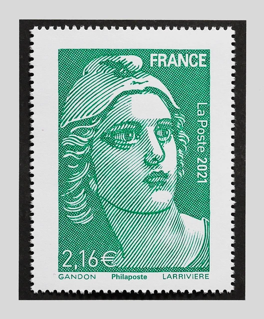 Marianne De Gandon, Timbres Français émis En 2006 - Foto 7