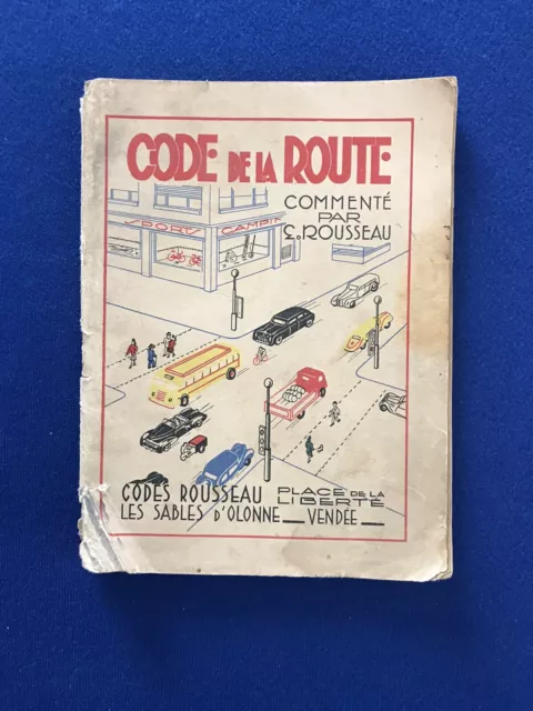 Code de la route Rousseau 1948
