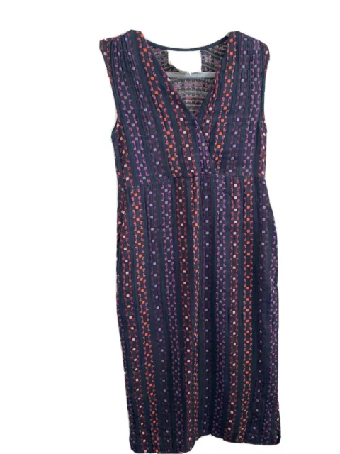 ace & jig V-Neck Gauzey Dress With Pockets In Multicolor