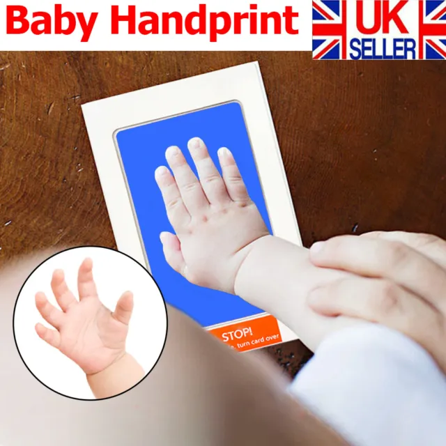 Inkless Wipe Baby Kit-Hand Foot Print Keepsake Newborn Footprint Handprint Safe