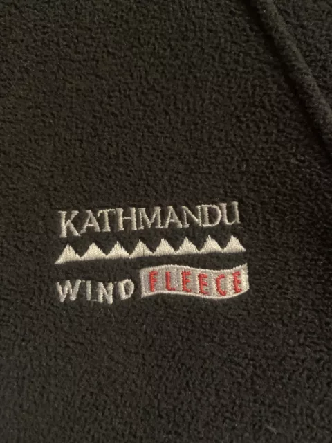 Kathmandu Vest Windfleece Dark Grey Size 16 3