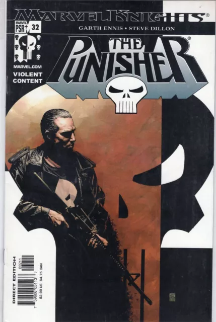 Punisher  32  - 2001  Series  -  Garth Ennis -   Marvel Knights Comics