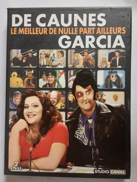 Coffret 2 Dvd De Caunes / Garcia - Le Meilleur De Nulle Part Ailleurs - Volume 1