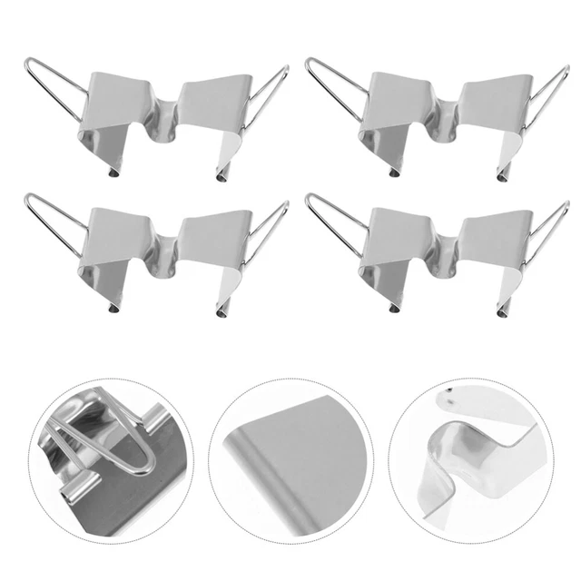 4 pz supporto tela bagnata schede tela clip tela separazione clip