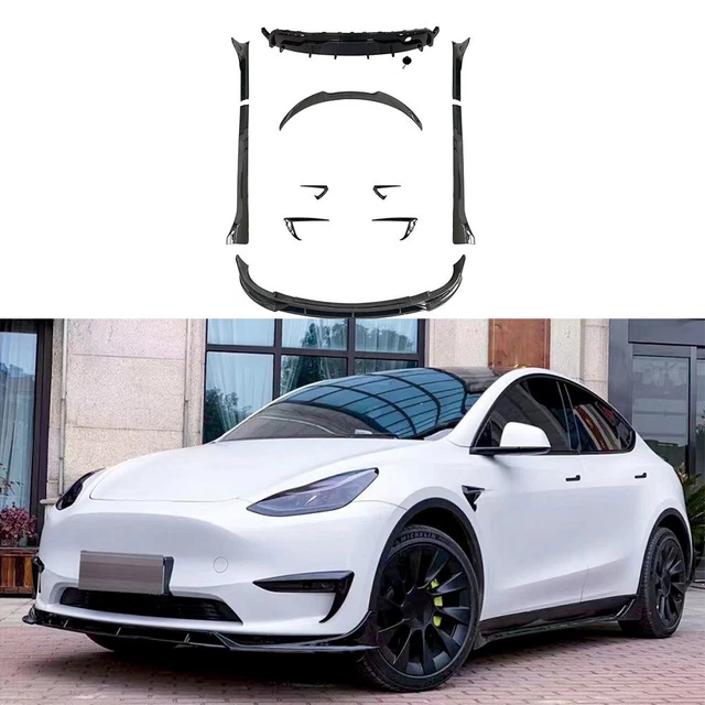 HIJAN Frontspoiler Für BMW 3er E46 M3 Coupé 2000-2006 - Kohlefaser Lips Spoiler