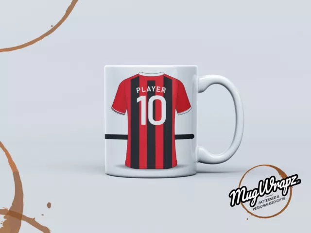 Personalised OGC Nice Home Kit 23/24 Mug (Name & Number) - (FREE DELIVERY)