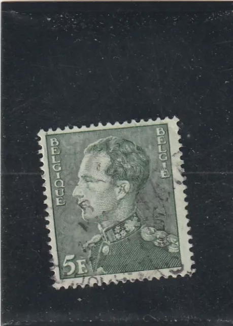 L6001 BELGIQUE timbre Y&T N° 433 de 1936-46 " Leopold III " Oblitéré