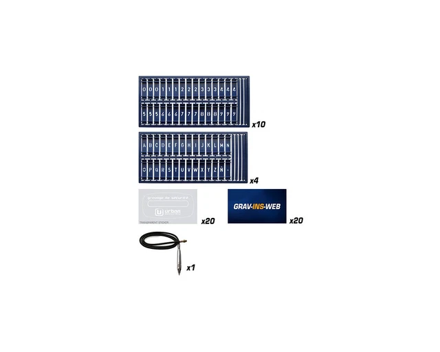 Sra - Kit Completo Di Incisione - Ben Leggere Il Panoramica Sotto