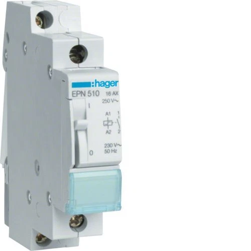 Hager EPN510 Latching relay 1NO 230V FREE DHL EXPRESS SHIPPING