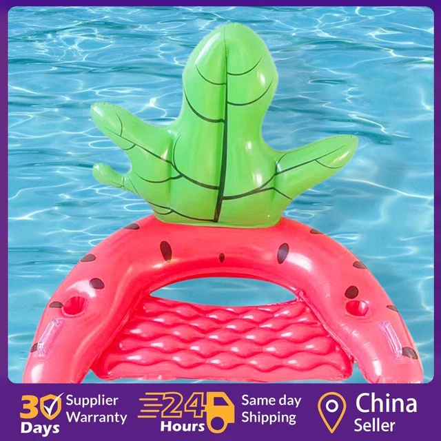 Fruit Lounger Floating Toys Durable PVC Tear Resistant Swimming Pool Accessories