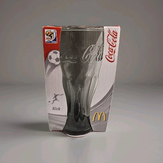 3 X COCA-COLA Glasses In Boxes McDonalds 2010 FIFA World Cup in