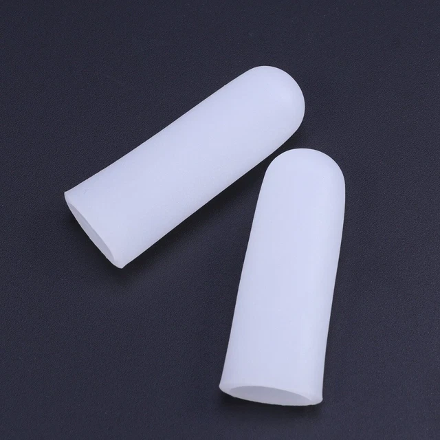 2 pz protezione dita per tappi dita polsino dita in silicone