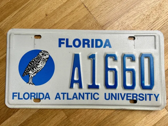 USA Nummernschild/ Kennzeichen/license plate/ Florida Atlantic University