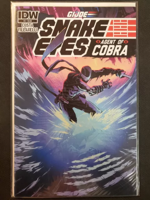 G.I. Joe Snake Eyes Agent of Cobra #3 IDW VF/NM Comics Book