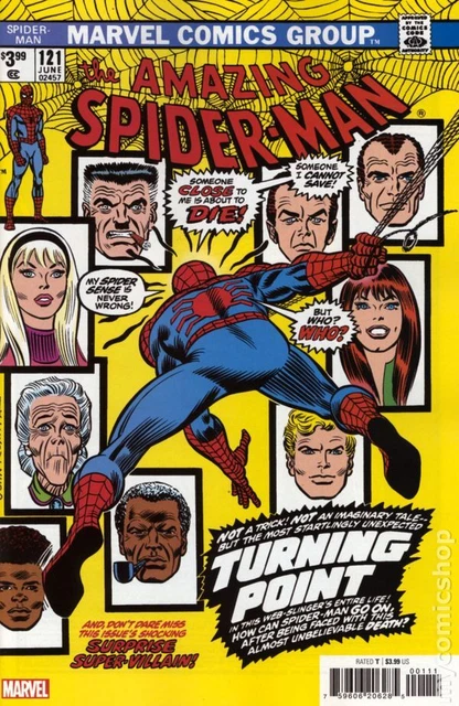 Amazing Spider-Man Facsimile Edition #121 NM 2023 Stock Image
