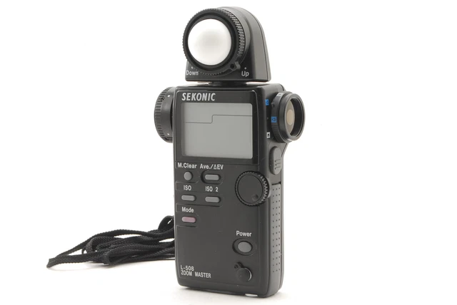 [Near MINT] SEKONIC L-508 Zoom Master Strap Cap From JAPAN