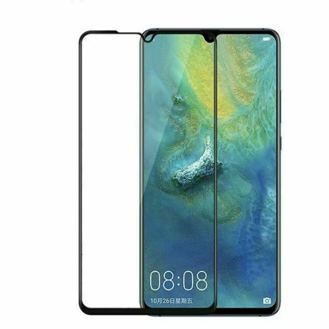 For HUAWEI P30 PRO Full Cover Gorilla Tempered Glass Screen Protector